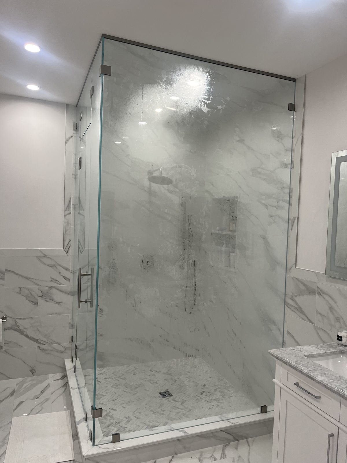 Steam Shower, Steamed Up