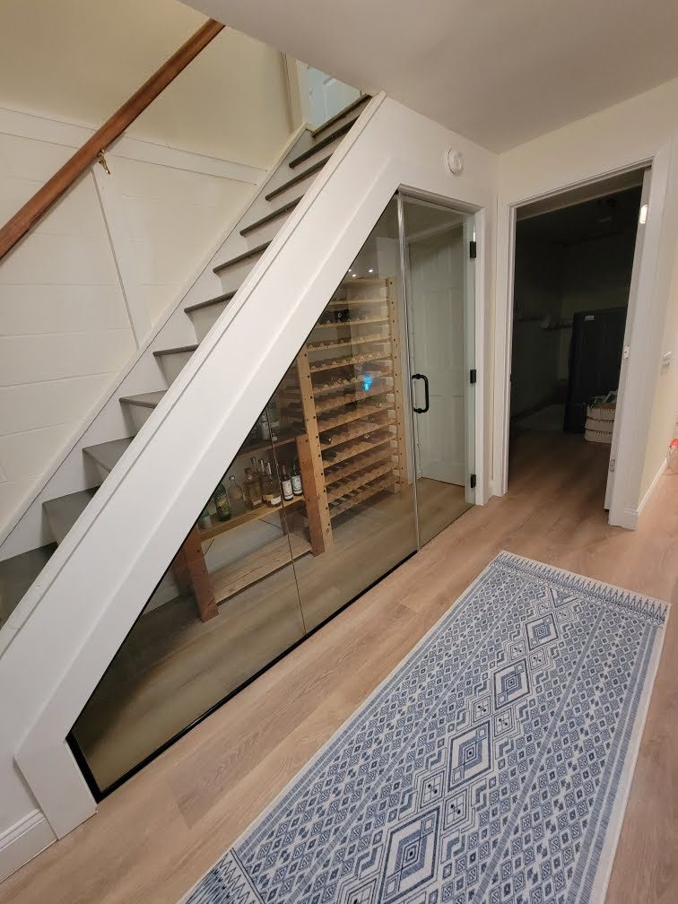 Under-Stair Wine Room